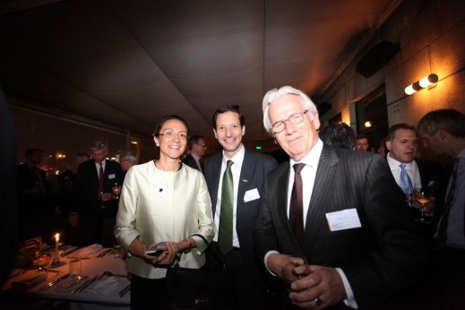 Left to right: LIASE Group, Managing Director Asia, Vanessa Moriel; Valeo China, China Group President, Edouard de Pirey; and, RAI Industry Platform, Chairman of the Board, Eddy van der Vorst. 