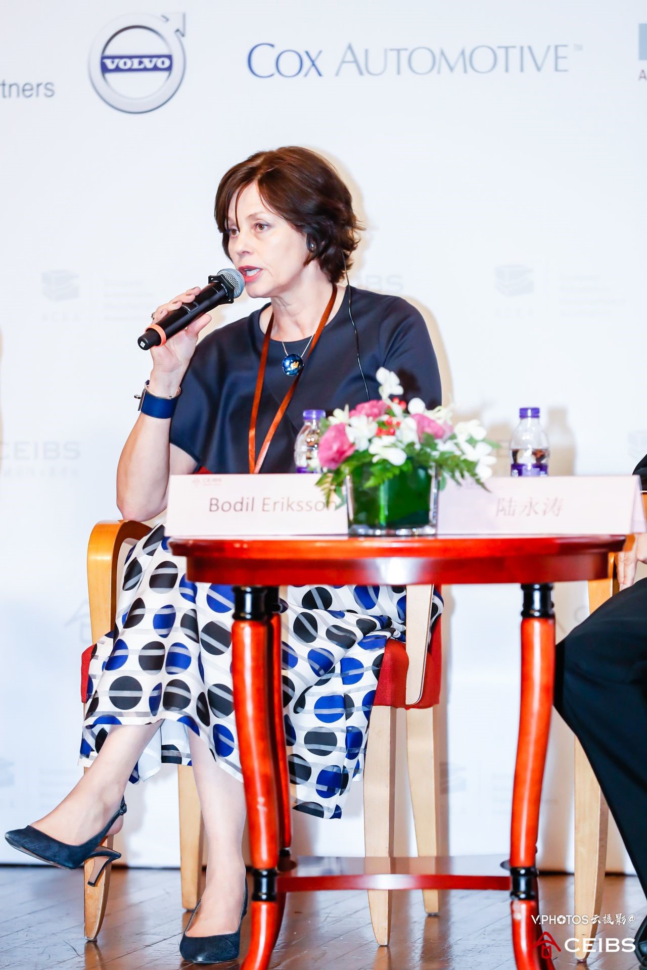 Ms. Bodil Eriksson, Chief Executive Officer, Volvo Cars Mobility at the 15th CEIBS China Automotive Industry Forum