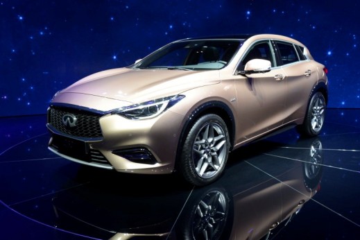 Infiniti unveiled the Q30, a small crossover/hatchback presently only available in the sport and premium versions. 